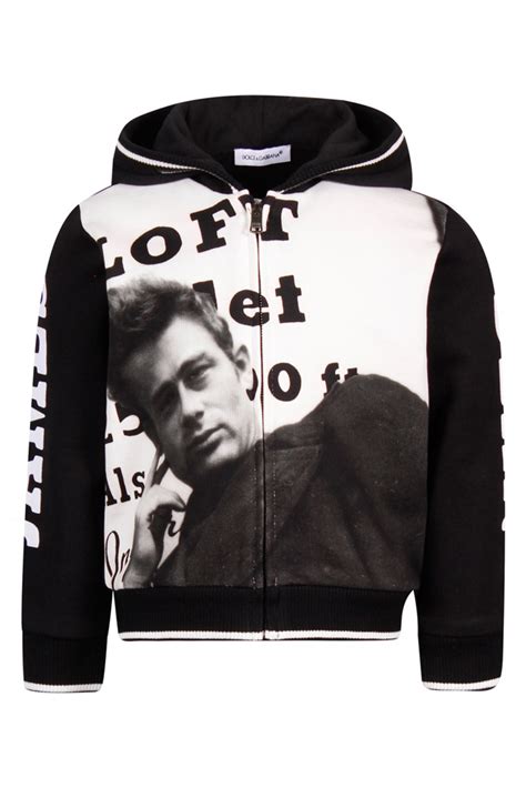 dolce gabbana hoodie james dean|Dolce & Gabbana James Dean print hoodie .